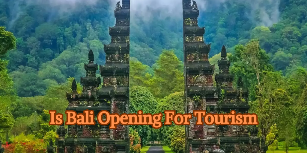 Is Bali Opening For Tourism