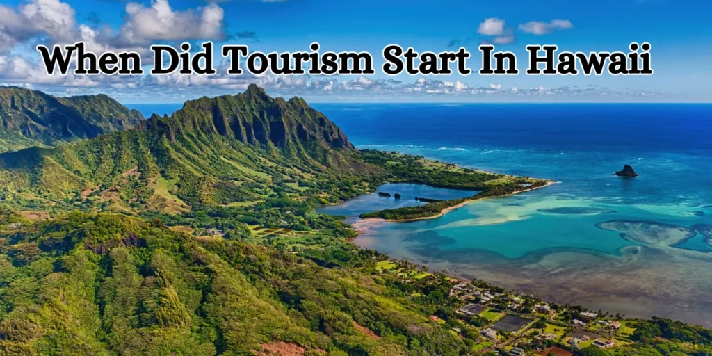 When Did Tourism Start In Hawaii